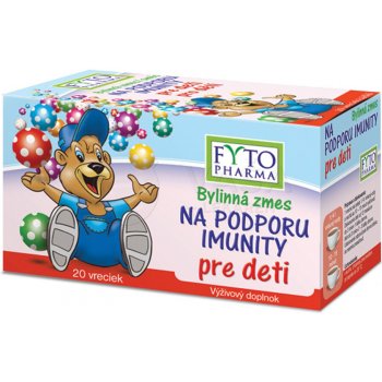 Fyto BYLINNÁ ZMES PODPORA IMUNITY DETÍ 20 x 1,5 g