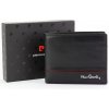 Pierre Cardin Pánska kožená peňaženka čierna