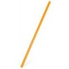 Slamky JUMBO plastové oranžové 25 cm, priemer 8 mm [150 ks] (znova použiteľná)