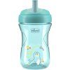Chicco Advanced Cup tréningový hrnček s rúrkou Teal 266 ml