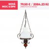 PREZENT 25008 VICTORIA 1xE27/60W, CHERRY WOOD