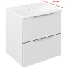 SAPHO CIRASA 48 x 38,9 x 54cm skrinka pod umývadlo závesná, biela lesklá, CR492-3030