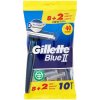 Gillette BlueII Holiace strojčky na jedno použitie – 10ks