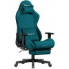 Tyrkysové herné kreslo Huzaro s opierkou na nohy FORCE 5.7 TEAL, FORCE 5.7 TEAL SKL4