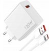 6A USB-C BEZPEČNÁ RÝCHLA NABÍJAČKA VHODNÁ PRE XIAOMI REDMI S KÁBLOM 120 W