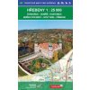 Hřebeny - turistická mapa