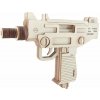Woodcraft Drevené 3D puzzle Pištoľ UZI