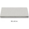 Semmelrock Carat mondego 80x40x4,2cm, Farby zafírovo-šedá s drážkami
