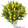 Kytica žltých tulipánov xl