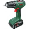 BOSCH - zahrada/dílna Bosch EasyDrill 18V-40, 1x 2 Ah + AL18V-20 (0.603.9D8.004)