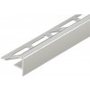 Cezar HLINÍKOVÝ PROFIL SCHODU CL Farba: strieborná, Dĺžka: 2.5 bm
