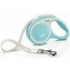 Vodítko FLEXI Comfort XS opasok 3m/12kg sv.modrá NEW