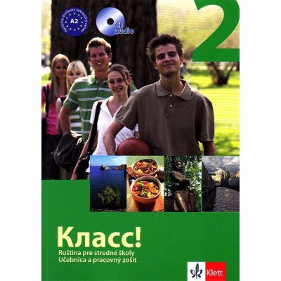 Klass! 2 – učebnica s pracovným zošitom 2CD - balíček - kolektiv autorů