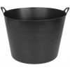 STREND PRO Vedro Strend Pro Flexi, čierne, stavebné, s ušami, 46,5x37 cm, 42 lit.