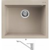 Elleci QUADRA 110 G51 ovsená + Deante CORIO BFC 060M chróm