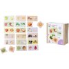 Montessori puzzle ovocie a zelenina