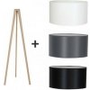 Tělo stojací lampy Azzardo Tripod Wood Lampbody AZ3013 E27 1x60W IP20 130cm hnědá
