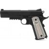 WE Airsoftová pištoľ M45 A1 GBB, celokov - čierna