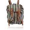ZOHRA 1250 Dámsky vintage ruksak, batoh, 15L, 39x31x18cm, šedo-čierny