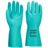 PORTWEST NITROSAFE PLUS A812 / Nitrilové chemické rukavice - zelená M