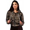 Dámska mikina Nebbia Power Her Relaxed Zip Hoodie 895 Light Brown Camo S