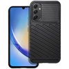 JELLY CASE THUNDER SAMSUNG A34 5G čierne zadné púzdro na mobilný telefón (Gumené silikónové púzdro JELLY CASE)