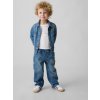 GAP Baby džínsy Baggy Cargo Tmavomodrá