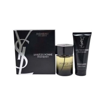 Yves Saint Laurent La Nuit De L` Homme EDT 100 ml + sprchový gél 100 ml darčeková sada