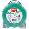 Makita Makita speciální zelená nylonová struna 2,0 mm pro AKU stroje - 15 m E-01769