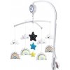 Naťahovací kolotoč nad postieľku Dúha