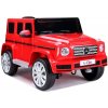 LEAN CARS ELEKTRICKÉ AUTÍČKO - MERCEDES - G500 - Červené - 2x45W MOTOR - 1x12V4,5Ah BATÉRIA - 2025