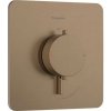 Hansgrohe Ecostat Comfort Q - Termostatická batéria pod omietku, kefovaný bronz - 33712140