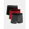 Under Armour Pánske boxerky M UA Perf Cotton (3ks) Šedá 5XL