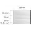 Triline Ac207/BL násten.tabuľa 155x124mm Alliance Classic/