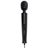 Le Wand Die Cast Plug-in Vibrating Massager Black