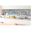 Dimex fototapeta do kuchyne KI-350-079 Farebné dlaždice 60 x 350 cm