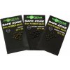 25ks - Gumové Korálky Korda Rubber Beads 4mm Hnedé