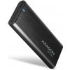 AXAGON EEM2-SC, USB-C 10Gbps externý box pre M.2 NVMe SSD, bezskrutková, rebrovaný hliník EEM2-SC