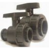 Plastový guľový ventil 1“ x 3/4“ vnútorné závity (10 bar)