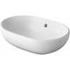 Duravit Bathroom_Foster - Umývadlo na dosku, 50x35 cm, s prepadom, bez otvoru na batériu, s WonderGliss, biela 03355000001