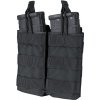 Condor Outdoor Molle dvojitá na zásobníky 2xM4 otvorená čierna