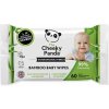 Papierové utierky detské, bambusové, rozložiteľné, 60 listov, CHEEKY PANDA, bez vône