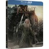 Hobit: Smaugova pustatina - Blu-ray 3D + 2D (4 BD) Steelbook