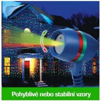 Svetlo dekoračné STAR SHOWER MOTION pohyblivé s ovládačom od 30,43 € -  Heureka.sk