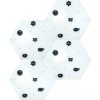 Duvlan lezecká stena 178x141 cm Set white