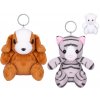 Prívesok na kľúče Zvieratko plyšové/ 10 cm mix variantov či farieb