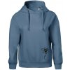 Kopretina - dole na výšku - Oversized mikina dámská Moon - kratšia + širšia - XS ( Denim )