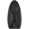 Dreamtoys Essentials Smooth Power Stroker Black – vibračný masturbátor (dobíjací)
