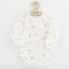 Dojčenské bavlnené body s dlhým rukávom New Baby Zoe 56 (0-3m)