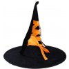 Wiky Set karneval - čarodejnícky klobúk 44x38 cm Oranžový